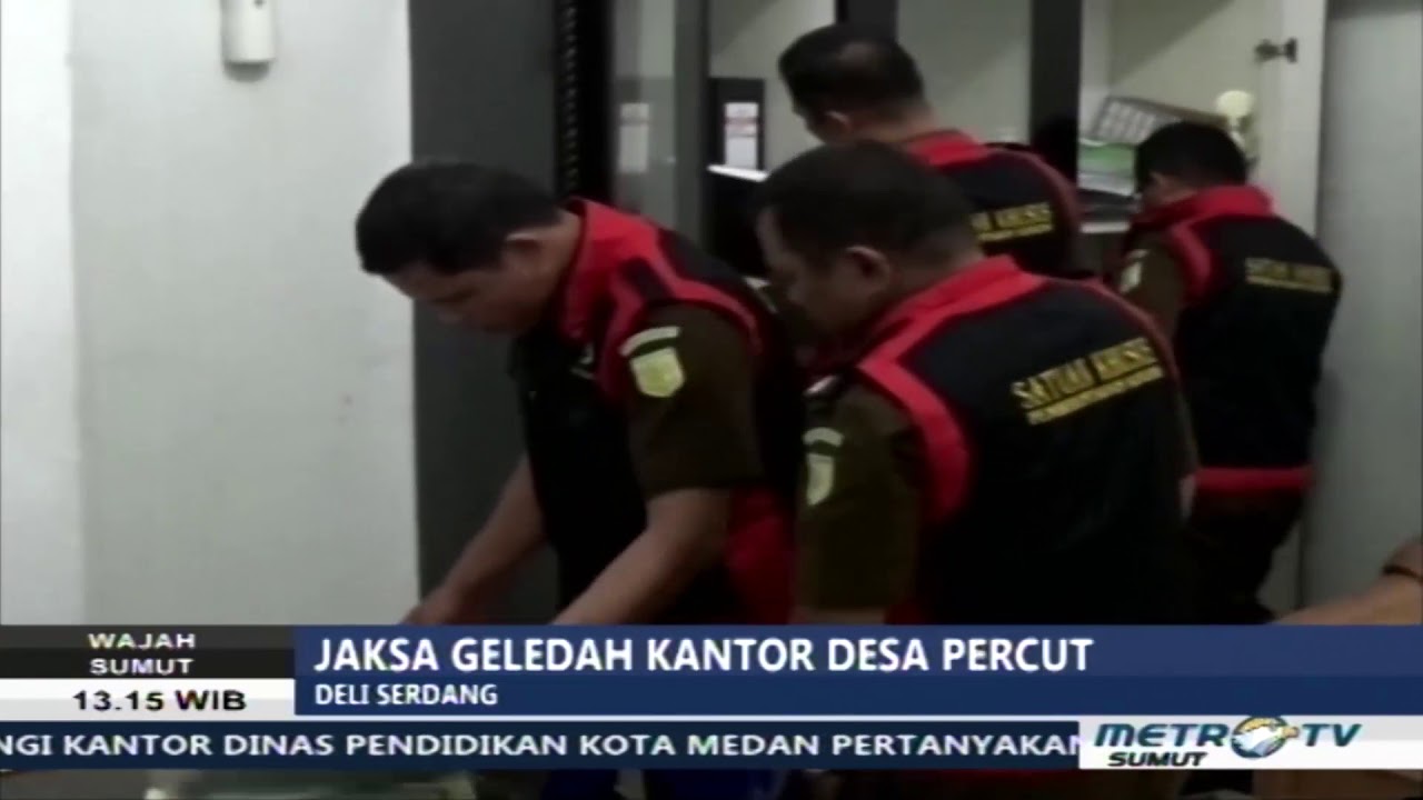 Kasus Korupsi, Jaksa Geledah Kantor Desa Percut | Berita Viral