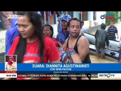 Berita Terbaru 29 November 2017 – Lima Desa di Pacitan Terendam Banjir