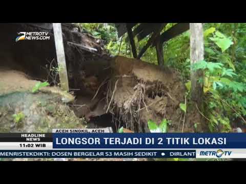 Berita Terbaru 10 September 2017 – Longsor Aceh Singkil, Satu Kantor Kepala Desa Nyaris Tertimbun