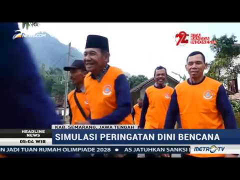 Berita Terbaru 1 Agustus 2017 – BPBD Semarang Bentuk Program Desa Tangguh Bencana