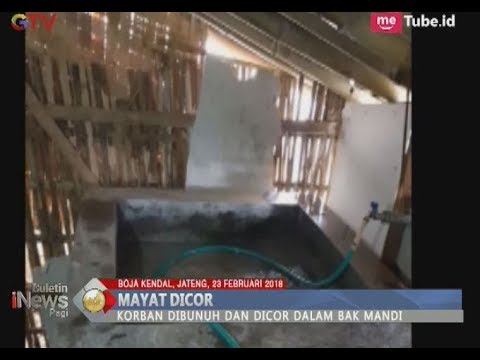 Polisi Kendal Temukan Mayat Wanita Cantik Dicor Dalam Bak Mandi – BIP 24/02