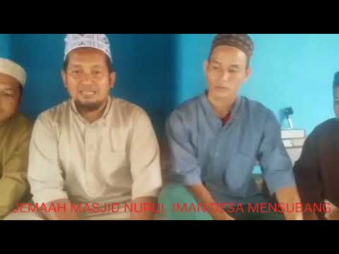 Warga masyarakat Desa Mensubang Kec Sandai Tolak Berita Hoax