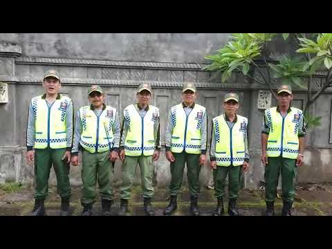 Linmas Desa Pemuteran Anti Berita Hoax