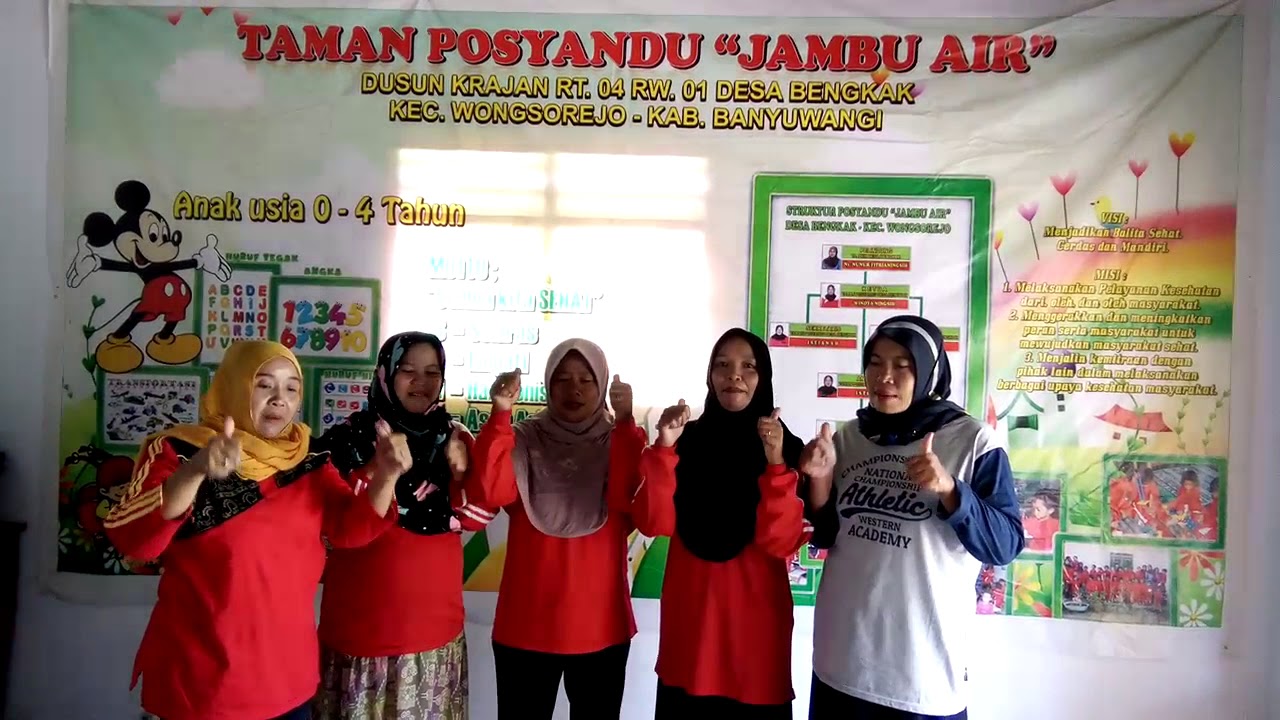 Guru Taman Posyandu Desa Bengkak Sepakat Menolak Segala Berita HOAX