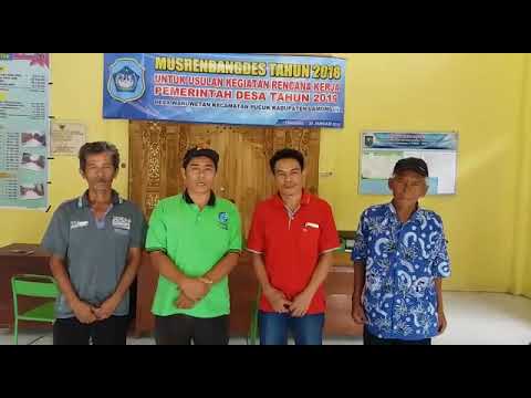 perangkat desa Waruwetan mendukung polres lamongan menolak berita Hoax