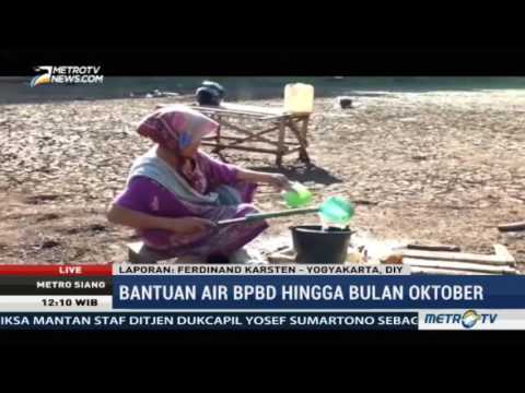 Berita Terbaru 26 Juli 2017 – Kekeringan Landa 35 Desa di Gunung Kidul, Warga Krisis Air Bersih