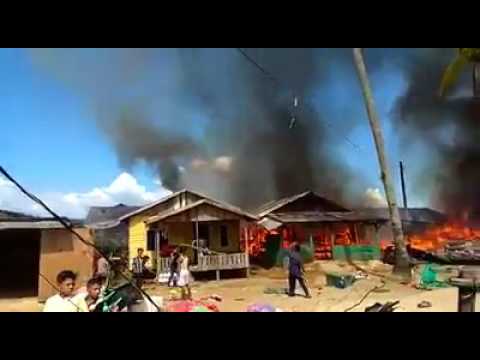 #BERITA BARU Kebakaran Di Desa Hajoran, TAP-TENG, SUMUT