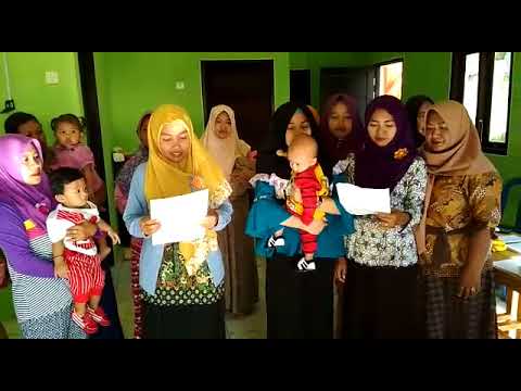 Deklarasi Anti Berita HOAX oleh Ibu Posyandu RT. 003 Desa Wonosari Kec. Sepaku