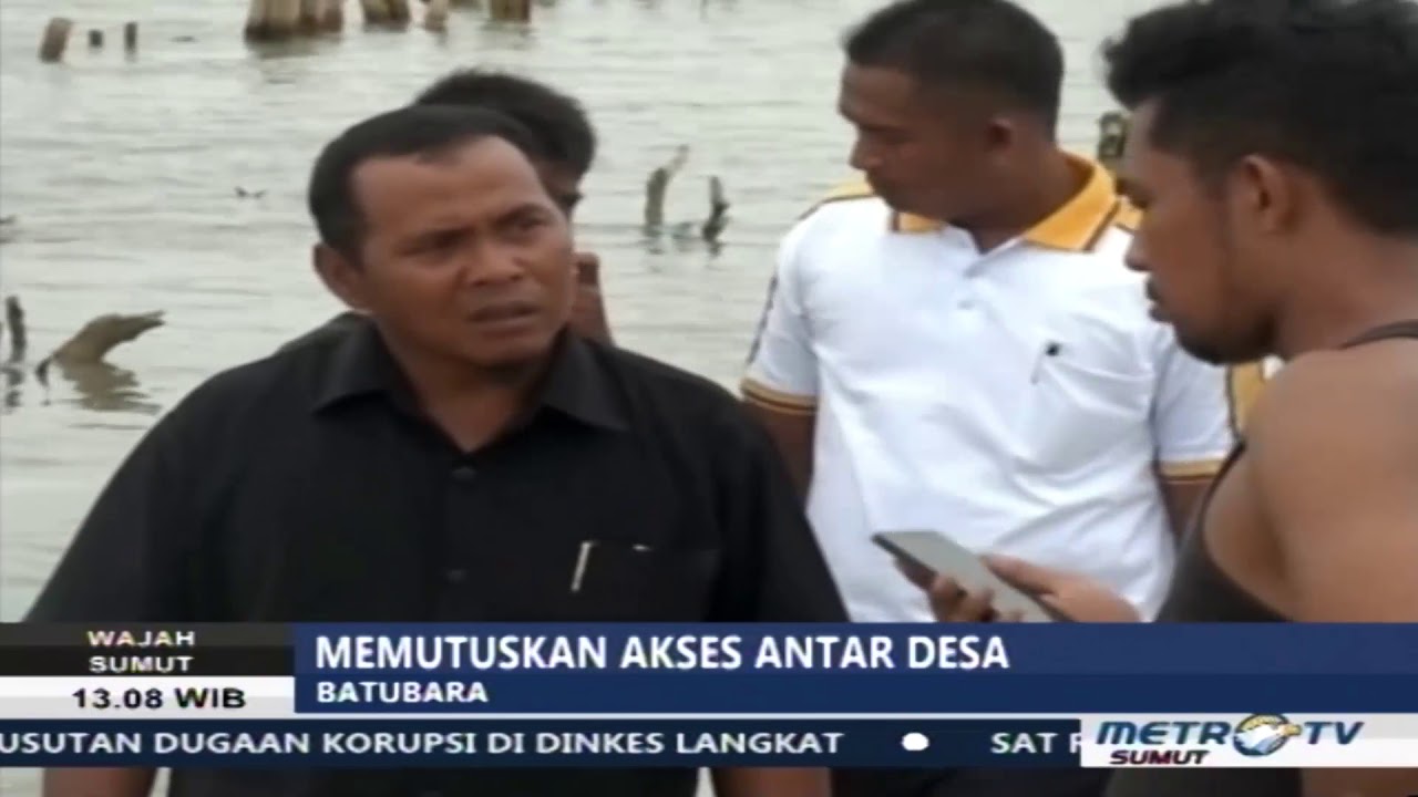 Jalan Rusak Akibat Abrasi, Memutuskan Akses Antar Desa | Berita Viral