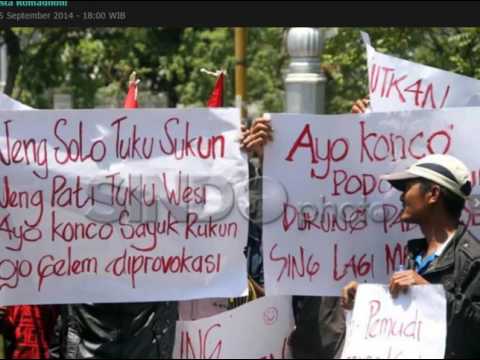 Berita Demo Pabrik Terkini, Demo Pabrik Semen Daerah Rembang
