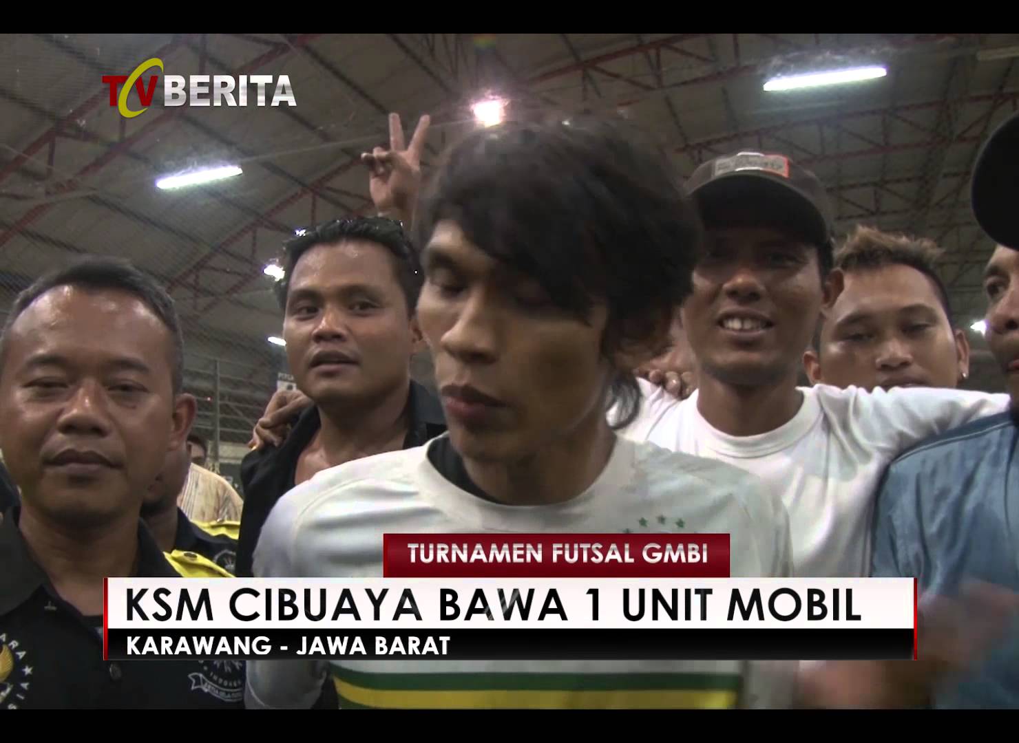 KEMERIAHAN FINAL FUTSAL LSM GMBI KARAWANG – TV BERITA