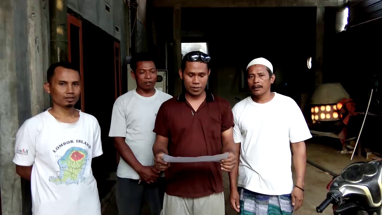 Ponolakan berita hoax .oleh masayarakat dusunbageknyaka desa bageknyaka santri kec aikmel ,kab lotim