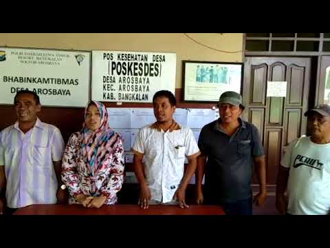 Staf desa arosbaya menolak berita hoax