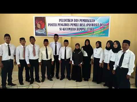 panwaslu desa kec. dampal utara tolak penyebaran berita hoax
