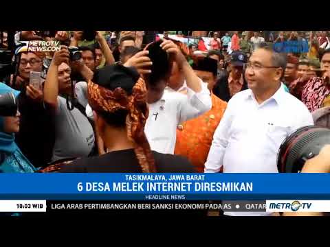 Berita Terbaru 11 Desember 2017 – Kemendes Resmikan Enam Desa Melek Internet