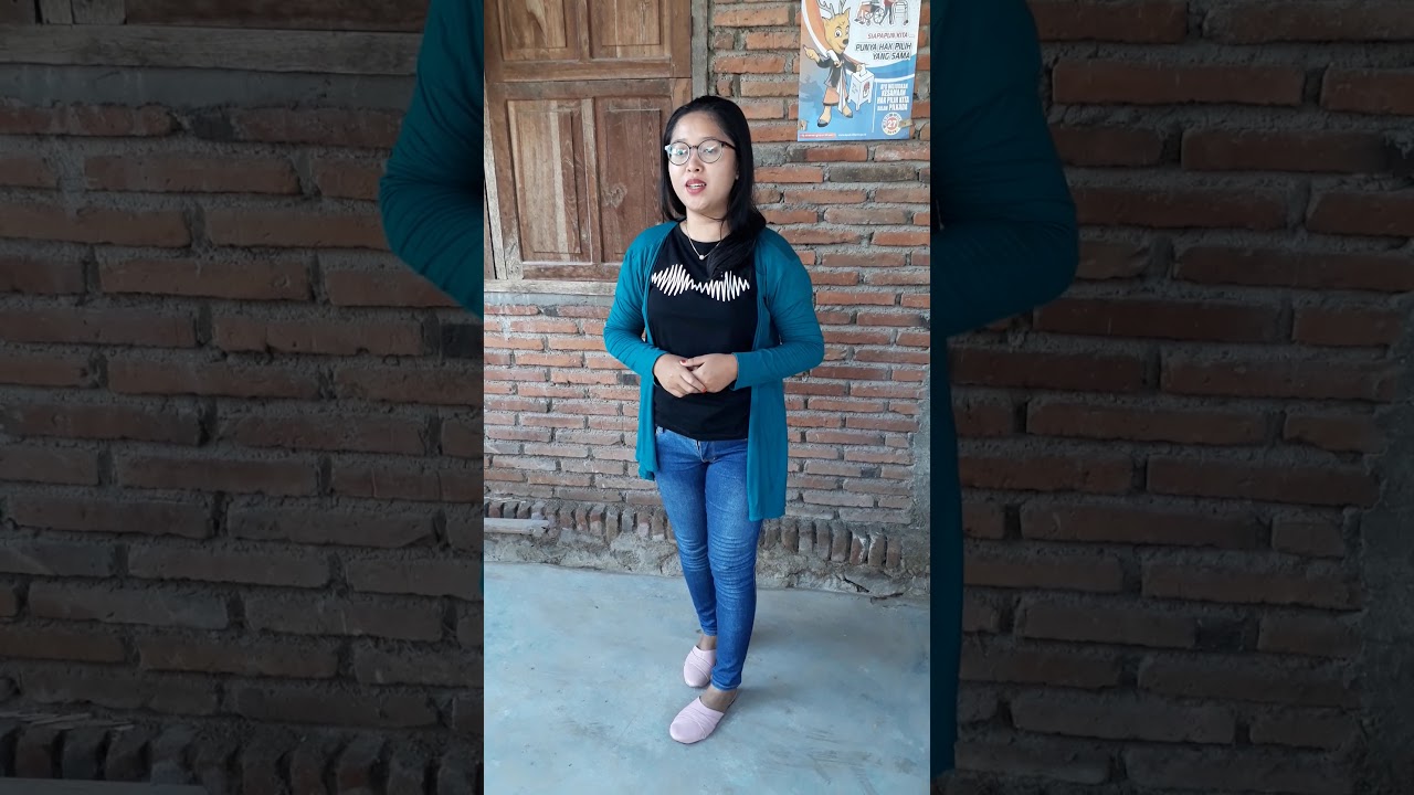 Karang taruna desa nijang menolak berita hoax