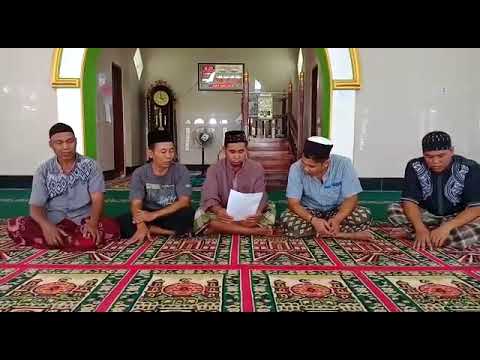 Deklarasi Anti Berita HOAX oleh Pengurus Masjid Al-Amin Desa Sukaraja Kec. Sepaku
