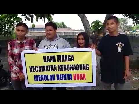 Warga Desa Tlogosih Kebonagung Demak menolak berita Hoax