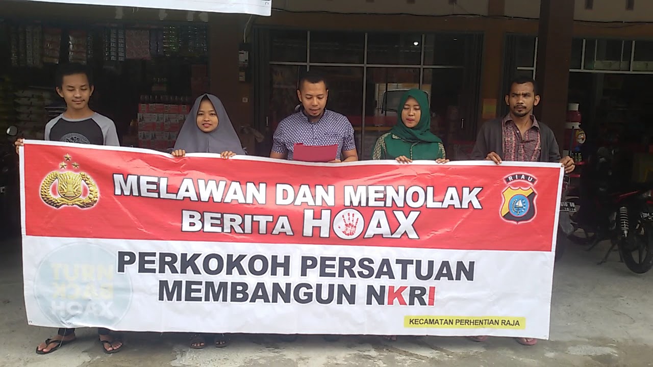DEKLARASI BERITA HOAX MASYARAKAT DESA HANGTUA