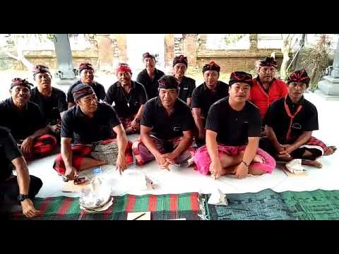 Pecalang Desa Pakisan Menolak Berita Hoax