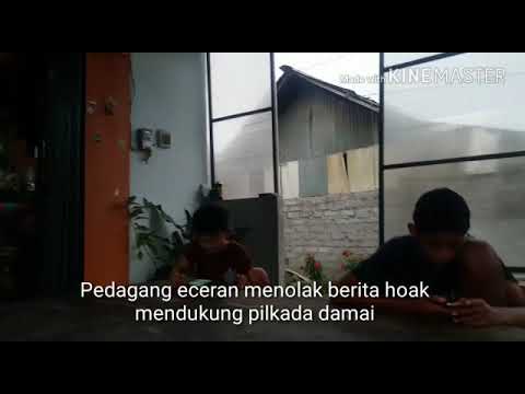 Warga desa tua marga tolak berita hoax