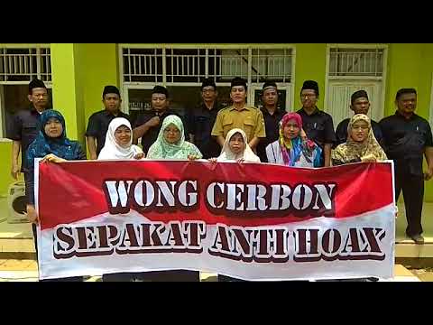 Deklarasi Penolakan Kabar HOAX atau Berita Bohong oleh  Guru2  MA Desa Munjul  Kec  Asjap Kab Crb