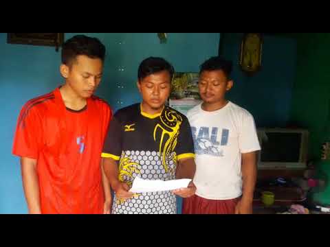 Deklarasi Anti Berita HOAX oleh Pemuda Desa Argo Mulyo Kec. Sepaku