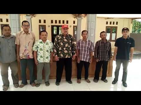 Perangkat Desa Bendo siap membantu polri memerangi berita hoax