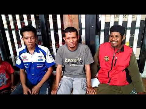 Warga desa bongo menolak berita Hoax