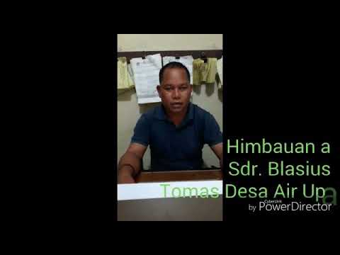 TOKOH ADAT DESA AIR UPAS KEC.AIR UPAS ANTI BERITA HOAX #KETAPANG