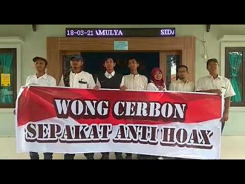 Deklarasi Penolakan Kabar HOAX atau Berita Bohong oleh  Perangkat Desa Sidamulya  Kec  Asjap Kab Crb