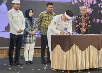 Dalam Rangka Penyempurnaan Dokumen RKP, Ketua DPC ABPEDNAS Robiansyah Pratama Turut Menandatangani RKP Daerah 2026 Kabupaten Purwakarta
