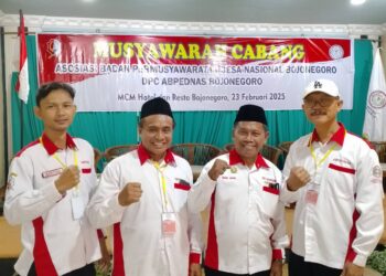 Abdul Jamal Resmi Pimpin DPC ABPEDNAS Bojonegoro Periode 2025-2030