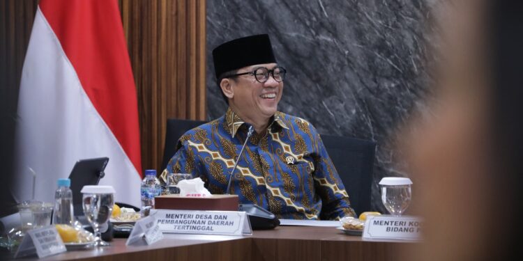 Mendes Yandri Usul Hasil Kopdes Dialokasikan Pada Beasiswa Pendidikan Dan Perbaikan Jalan Desa