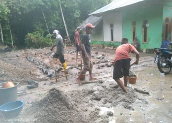 Rajin Koordinasi, DPC ABPEDNAS Lebak Berhasil Bantu Rumah Warga yang Roboh dan Bangun Hunian Sementara Terdampak Banjir