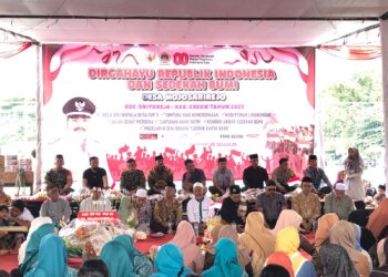 Meriah, Peringatan HUT RI Ke-80 dan Sedekah Bumi Desa Mojosarirejo Driyorejo