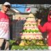 Pesan Penting Pada Kartar dan Tumpeng Raksasa Hiasi Kemeriahaan HUT-RI 80 Bukit Bambe Gresik