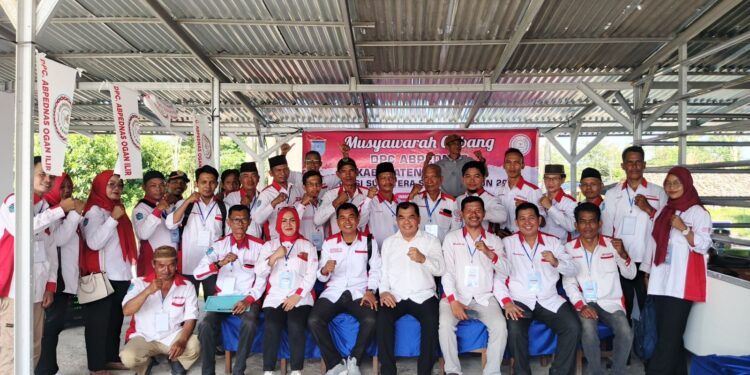 Elvis Rusdy Terpilih sebagai Ketua DPC ABPEDNAS Ogan Ilir Lewat Muscab 2026