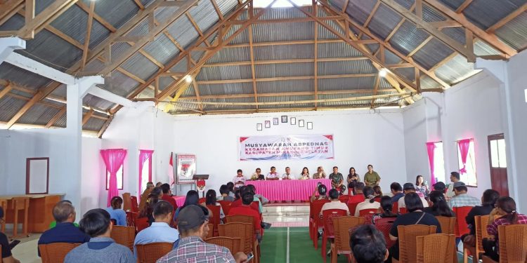 ABPEDNAS Perkuat Demokrasi Organisasi Desa, Kepengurusan Kecamatan Amurang Timur Dipilih Lewat Voting