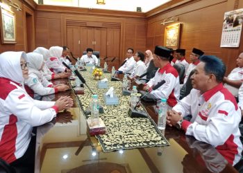 Audiensi DPD ABPEDNAS Jatim, Menjadi Perhatian Wagub Emil Dardak, Terkait Peran Dan Kesejahteraan BPD