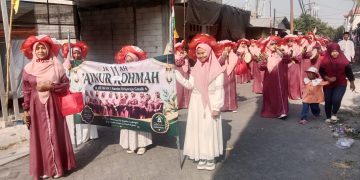 Tetap Terjaga, Tradisi Kirab Sholawat Peringatan Maulid Desa Bambe – Driyorejo Gresik