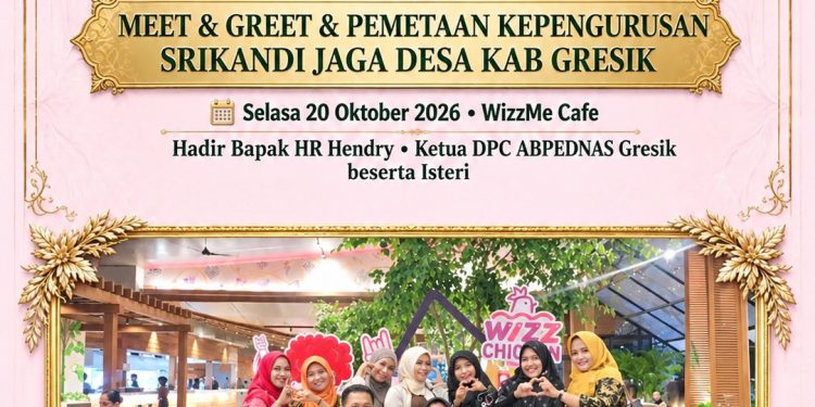 Siapkan Langkah Awal HR. Hendry Lakukan Pemetaan Bangun Pondasi SJD Gresik.