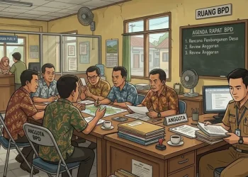 HR. Hendry Serukan Keterlibatan BPD, Membangun Ekosistem Sinergi Berbasis Desa di-Gresik.
